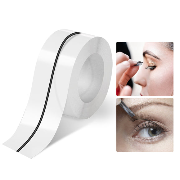 MAEXUS Self Adhesive Lash Strips for Fake Eyelashes, Black Eyelash Glue Strip, Essential for Wearing Fake Eyelashes, No Eyelash Glue, for Fake Eyelash Strip, 1 Meter