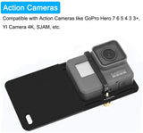 MAEXUS Action Camera Adapter for Smartphone Gimbal - Mount Plate GoPro Adapter