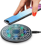 Fast Magic Wireless Charging Charger Pad | Ultra-Thin Slim Design for Qi Compatible Smartphones