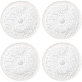 MAEXUS Vacuum Mop Replacement Pads for Bissell 3115 SpinWave Reuseable SpinWave Hard Floor Expert Wet and Dry Robot Vacuum Soft &Scrub Pads Set (4 Soft Pads)