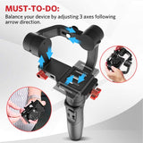 MAEXUS 3-Axis Gimbal Stabilizer for Compact Cameras/Action Camera/Smartphone