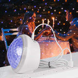 MAEXUS Star Projector Night Lights, LED Lights for Bedroom/Room with 4 Modes and Timer Setting