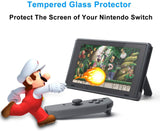 MAEXUS Nintendo Switch Screen Protector Tempered Glass HD Clear Anti-Scratch