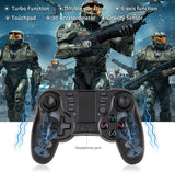 MAEXUS Wireless PS4 Controller Turbo Rapid fire HD Vibration gyro Sensor PS4 Game pad with Earphone Jack Compatible with PS3 / PC