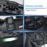 MAEXUS Wireless PS4 Controller Turbo Rapid fire HD Vibration gyro Sensor PS4 Game pad with Earphone Jack Compatible with PS3 / PC